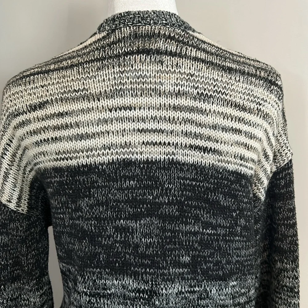 GAP Neutral Striped Open Cardigan Size Small